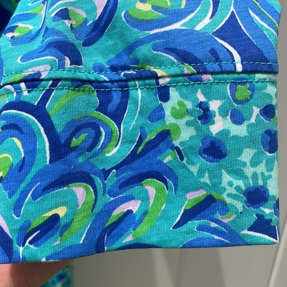 Lilly Pulitzer Marlow Dress in Lilly’s Lagoon Sea Blue Size Medium - Picture 14 of 17